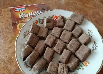 Корейские шоколадные трюфели