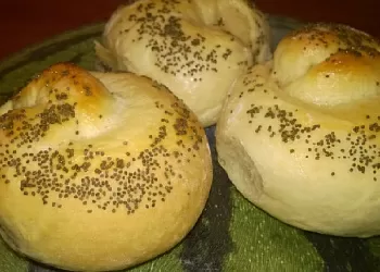 Миндально-яблочные булочки