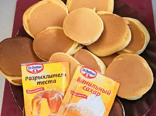 Пышные оладушки