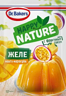 Желе Happy Nature со вкусом манго и маракуйи