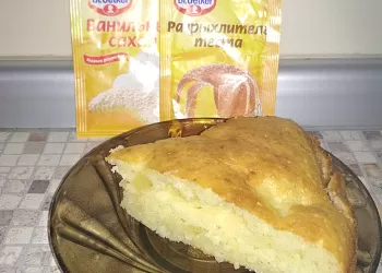 Торт Сметанник с ананасом