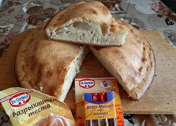 Пирог миндальный