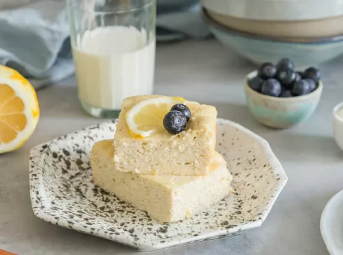 Фото рецепта Творожная запеканка с лимоном