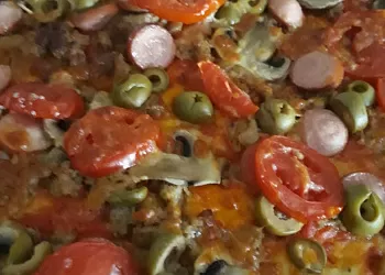 Мясная пицца