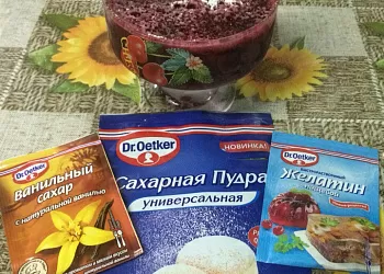 Вишневый мусс