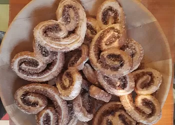 Сердечки с корицей и тростниковым сахаром