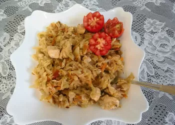 Тушёная капуста