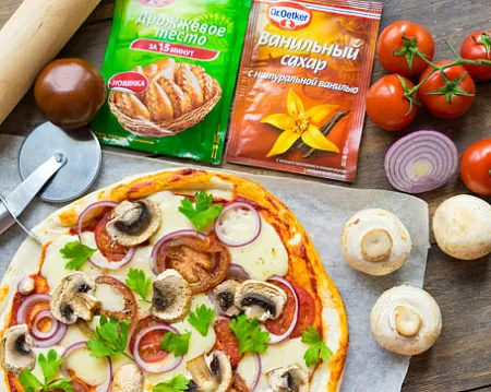 Вкусный домашний рецепт пиццы