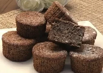 Маковые кексы с орехами
