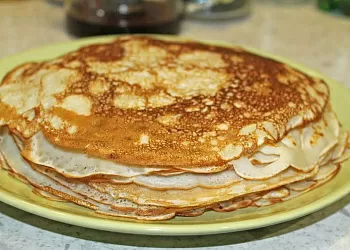 Блинчики на молоке