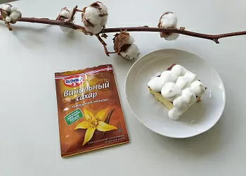 Лимонная творожная запеканка