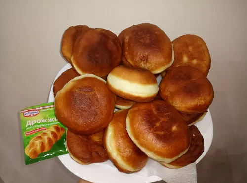 Фото рецепта Пончики &quot;Ням-ням&quot;