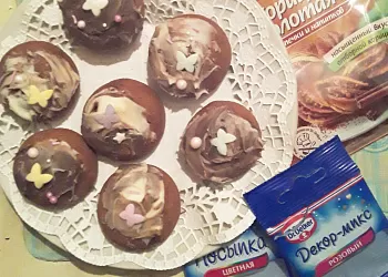Вкусные прянички с посыпкой