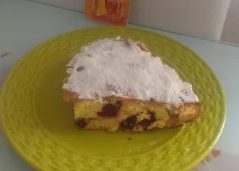 С яблоком и вишней