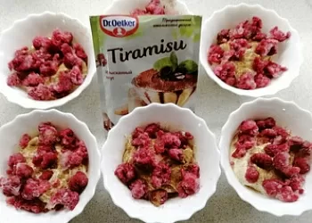 Тирамису с Малиной