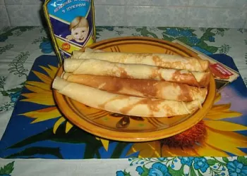Блинчики на кефирчике