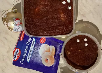 Творожное пирожное