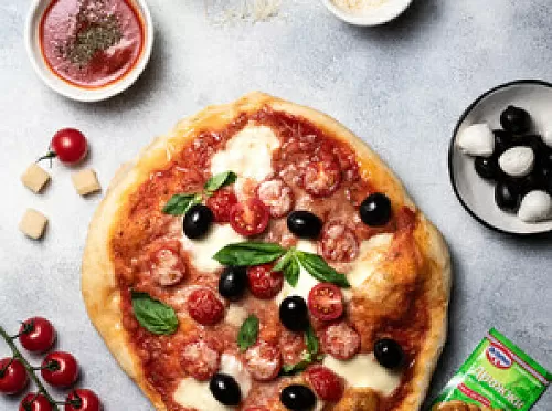 Фото рецепта Домашняя пицца