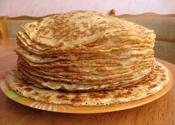 Блины на молоке