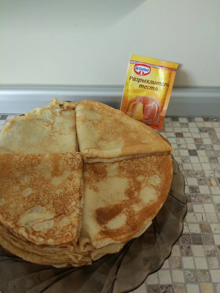 Блины на кипятке