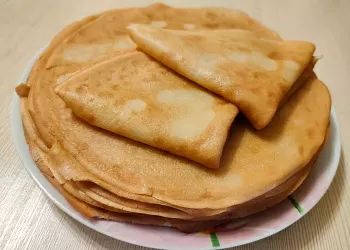 Блины на сливках