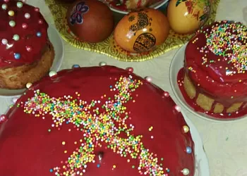 Пасхальный кулич на кедровом молоке