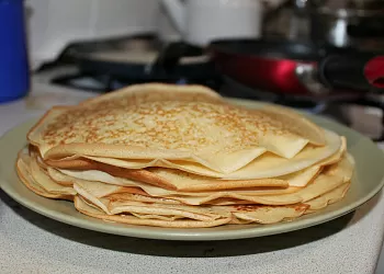 Блины на сыворотке