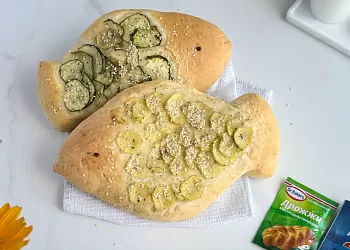 Фокачча-рыбки на дрожжах