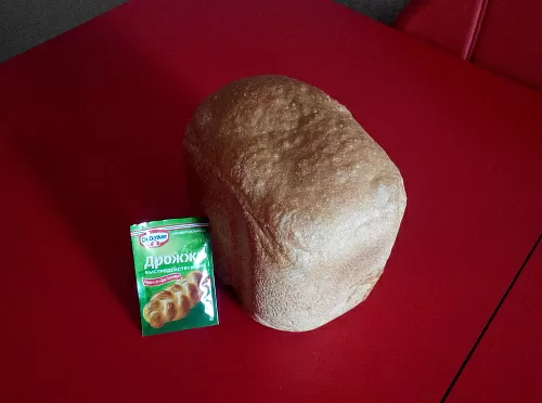 Хлеб с ржаной мукой без сахара в хлебопечке