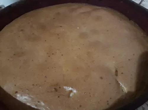 Фото рецепта Пирог с курагой и орехами