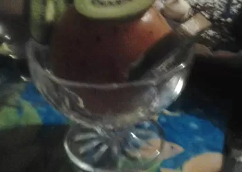 Желе из клюквы с цедрой апельсина