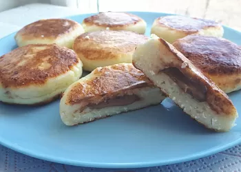 Сырники с горьким шоколадом