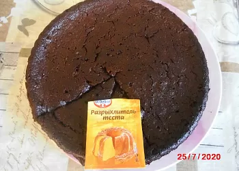 Шоколадный брауни из кабачков