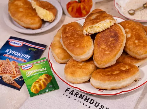 Пирожки с картошкой жареные