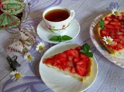 Клубничный тарт