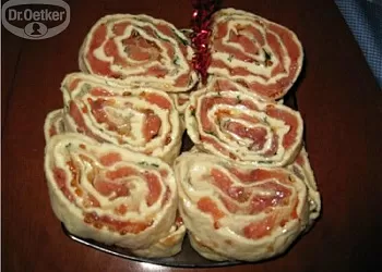 Лаваш с семгой