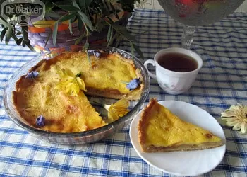 Ароматный яблочный пирог
