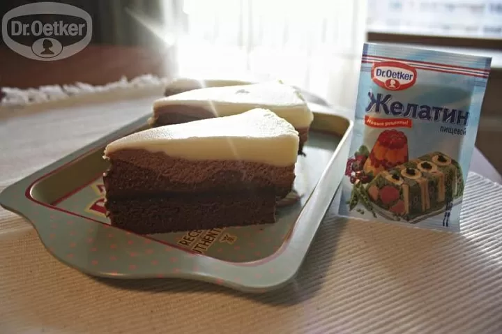 Торт "Три шоколада" фото
