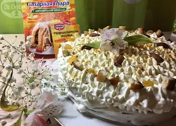 Торт "Молочная девочка"