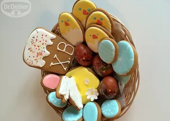 Пасхальное имбирное печенье