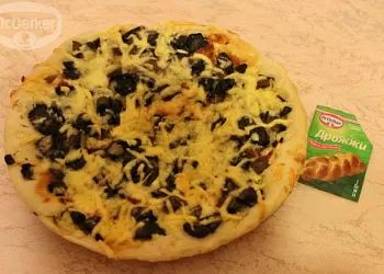 Пицца с грибами