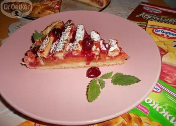Яблочно-кисельный пирог
