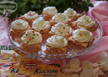 Нежное печенье из киселя