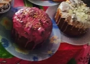 Кулич на желтках