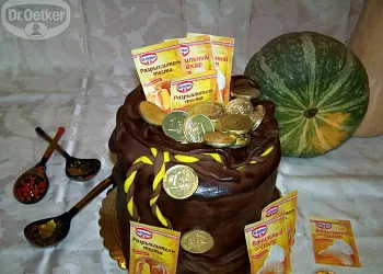 Торт МЕШОК С ДЕНЬГАМИ