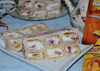 Торт в йогуртовом желе