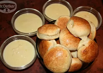 Пудинг с булочками