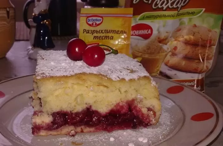 У Палыча пирог с вишней