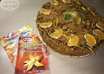 Медовый торт "Посольский"