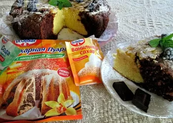 Шоколадная ватрушка